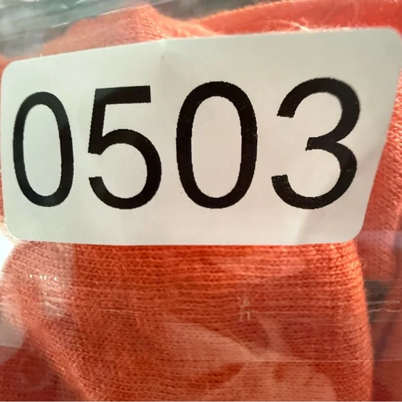 Chico's Vibrant Women’s Blouse Textured Sleeves 1 medium Coral Linen Beachy - Picture 9 of 9